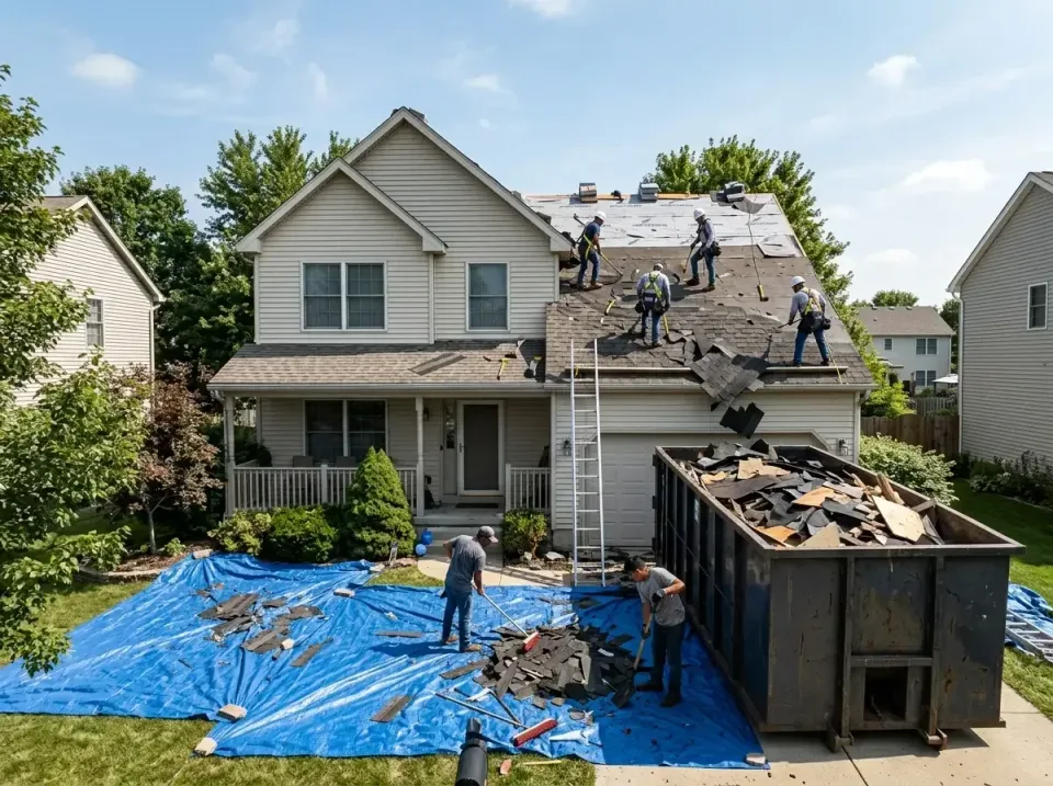 roof-replacement-debris-remova-004 — frequently asked questions, Cheapest Dumpster Rentals in Pearl River, MS
